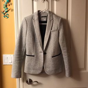 Gray blazer